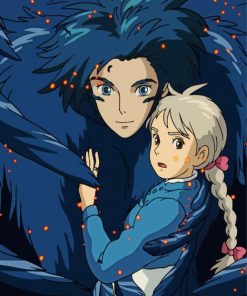 Howls Moving Castle Ghibli Diamond Painting