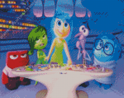 Inside Out Animation Diamond Painting