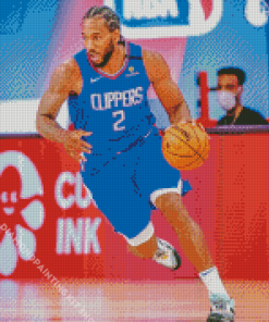 Kawhi Leonard Clippers Diamond Painting