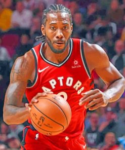 Kawhi Leonard Raptors Diamond Painting