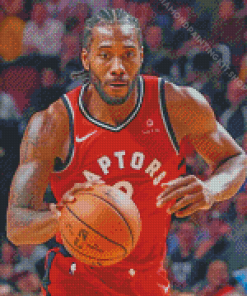 Kawhi Leonard Raptors Diamond Painting