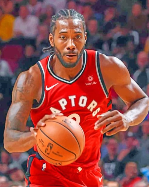 Kawhi Leonard Raptors Diamond Painting