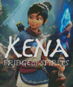 Kena Bridge Of Spirits Video Game Poster Diamond Painting