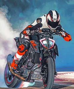 Ktm Duke Rider Diamond Painting