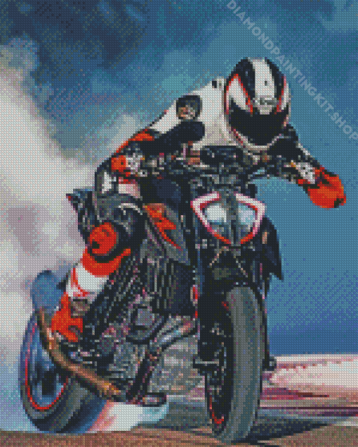 Ktm Duke Rider Diamond Painting