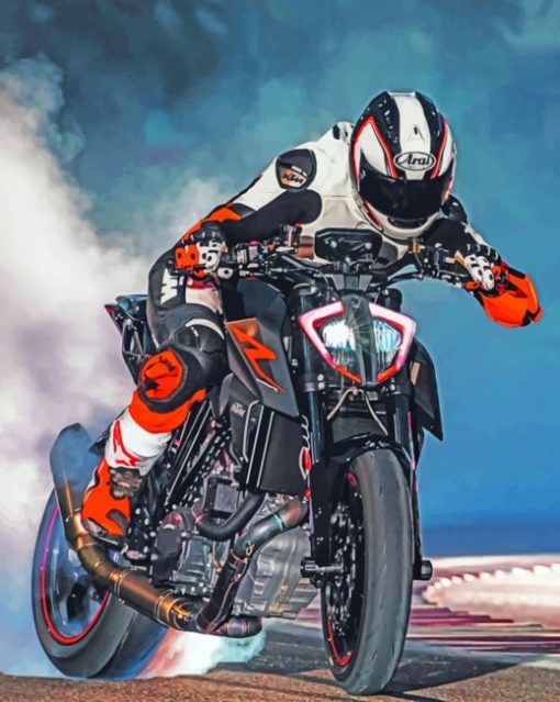 Ktm Duke Rider Diamond Painting