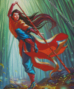 Magic The Gathering Narset Diamond Painting