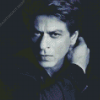 Monochrome Shahrukh Khan Diamond Painting