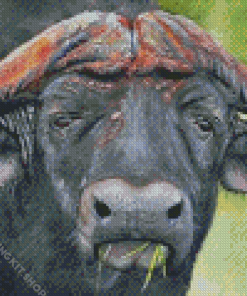 Muskox Face Diamond Painting