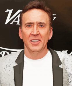 Nicolas Cage Diamond Painting