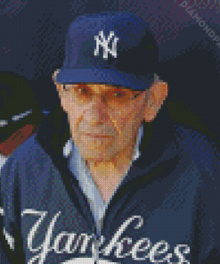 Old Yogi Berra Diamond Painting