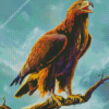 Golden Eagle Art Diamond Painting