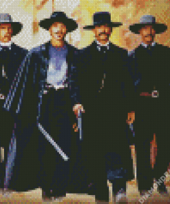 Tombstone Movie Poster Diamond Painting