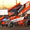 Orange Sprint Car Diamond Painting