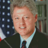 President Bill Clinton Diamond Painting