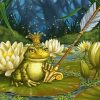 Princess Frog Animal Diamond Painting