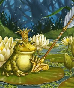 Princess Frog Animal Diamond Painting