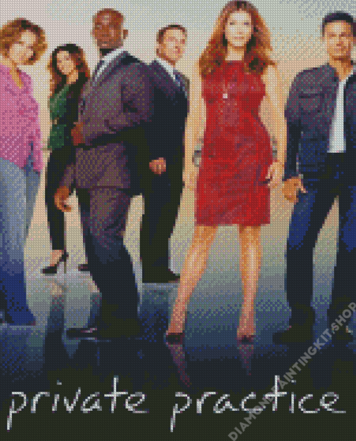 Private Practice Serie Characters Diamond Painting