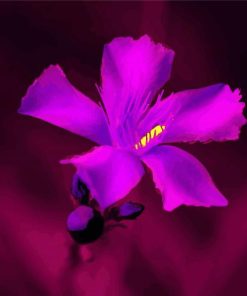 Purple Oleander Flower Diamond Painting