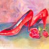 Red Shoes Diamond Painting