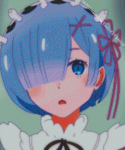 Rem Re Zero Diamond Painting