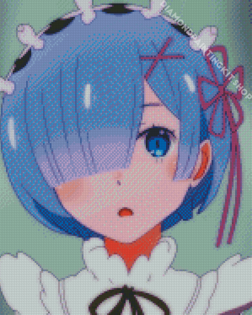 Rem Re Zero Diamond Painting