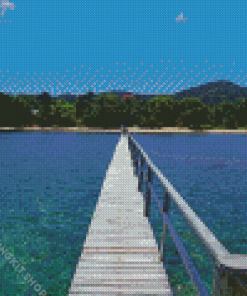 Aesthetic Roatan Beach Diamond Painting