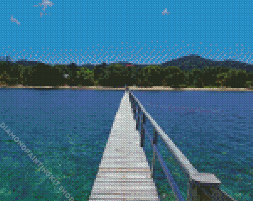 Aesthetic Roatan Beach Diamond Painting