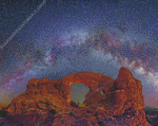 Starry Night Capitol Reef National Park Diamond Painting