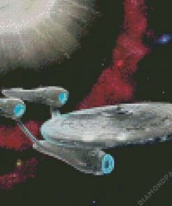 Starship Enterprise Art Diamond Painting