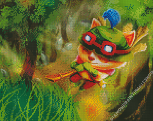 Teemo Cartoon Diamond painting