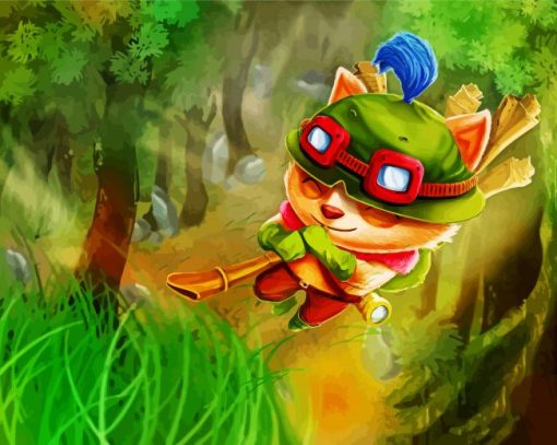 Teemo Cartoon Diamond painting