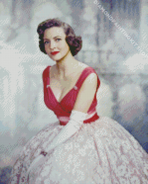 The Actress Betty White Diamond Painting