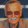 The American Writer Stan Lee Diamond Painting