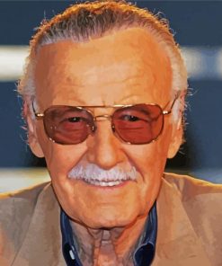 The American Writer Stan Lee Diamond Painting