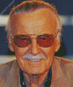 The American Writer Stan Lee Diamond Painting