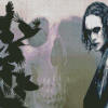 The Crow Skull Diamond Painting