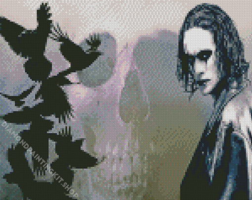 The Crow Skull Diamond Painting