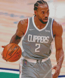 The Professional Basketball Player Kawhi Leonard Diamond Painting