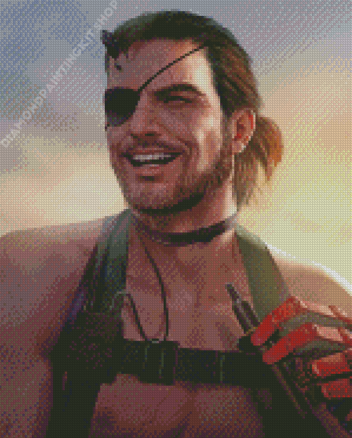 Venom Snake Metal Gear Diamond Painting