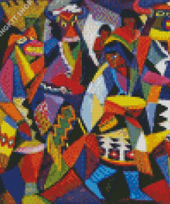 Abstract Indian Festival Diamond Painting