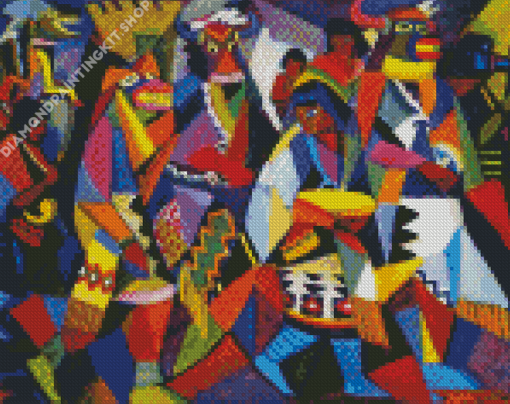 Abstract Indian Festival Diamond Painting