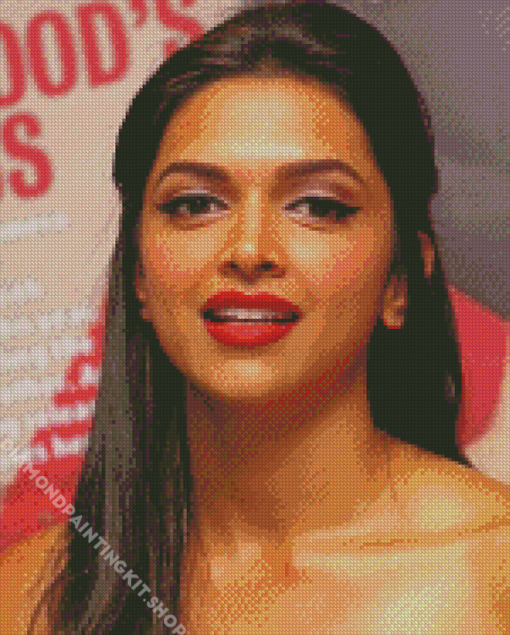 Actress Deepika Padukone Diamond Painting