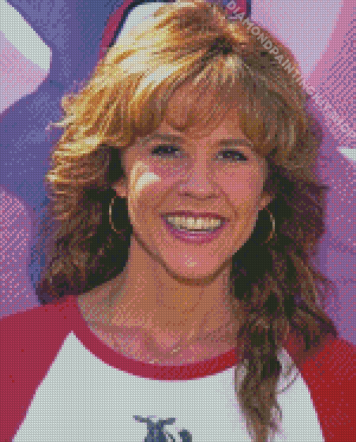 Actress Linda Blair Diamond Painting