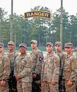 Aesthetic United States Army Rangers Diamond Painting