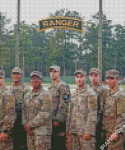 Aesthetic United States Army Rangers Diamond Painting