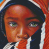 African Child Art Diamond Painting