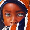 African Child Art Diamond Painting