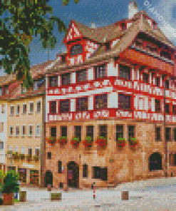 Albrecht Dürers House Nurnberg Diamond Painting