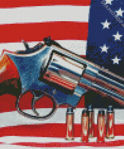 American Gun Diamond Painting